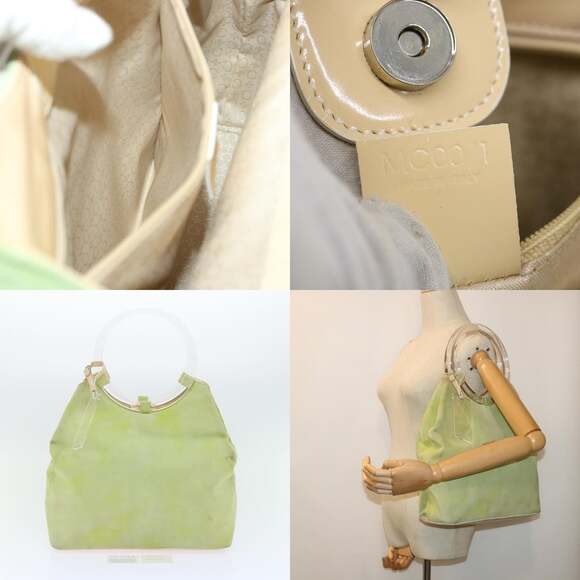 CELINE Hand Bag Suede Green - Picture 13 of 13